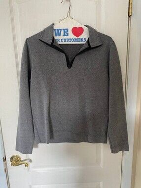 Men’s Banana Republic Gray Quarter Zip Size Medium